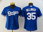 Women Dodgers 35 Cody Bellinger Royal 2020 Nike Cool Base Jersey,baseball caps,new era cap wholesale,wholesale hats